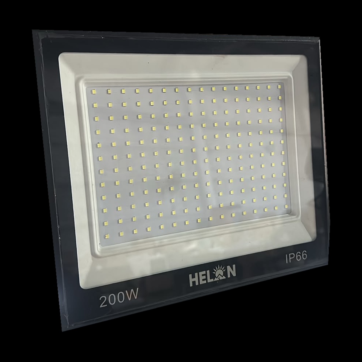 200W IP66 LED Projektör – Siyah Kasa