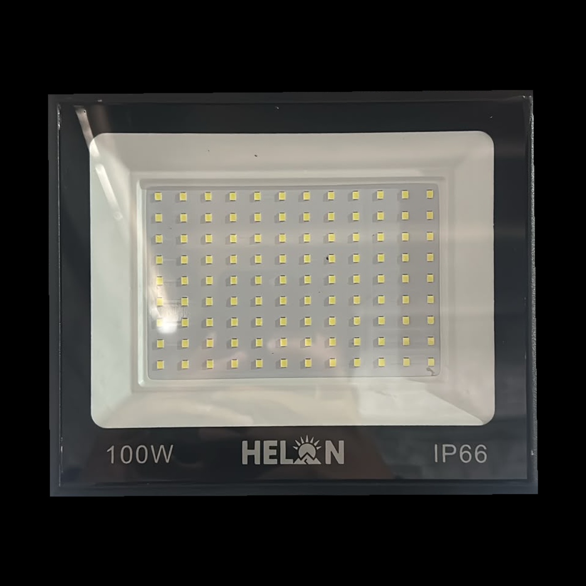 100W IP66 LED Projektör – Siyah Kasa