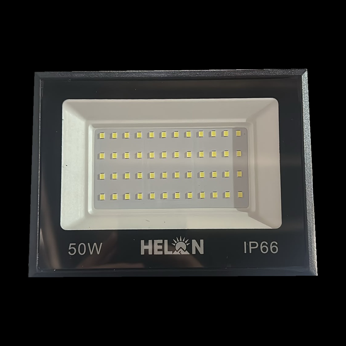 50W IP66 LED Projektör – Siyah Kasa